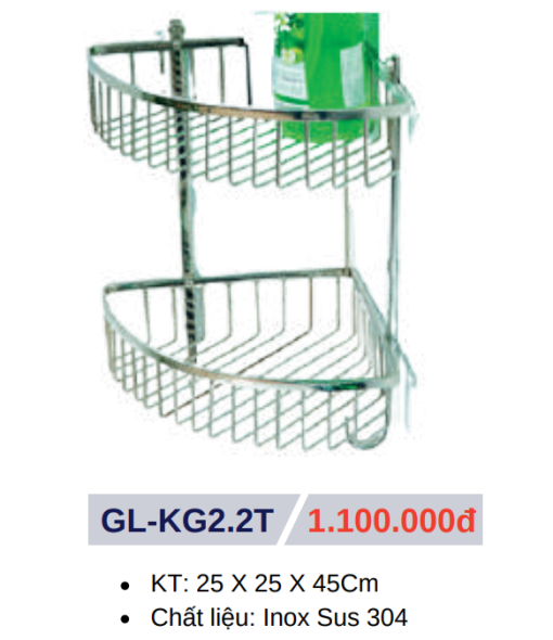 Kệ góc GOLICAA GL-KG3.2T - 3