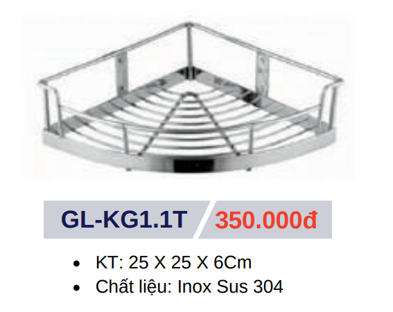 Kệ góc GOLICAA GL-KG1.1T