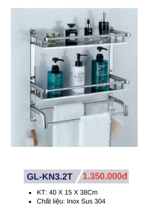 Kệ ngang GOLICAA GL-KN3.2T - 3