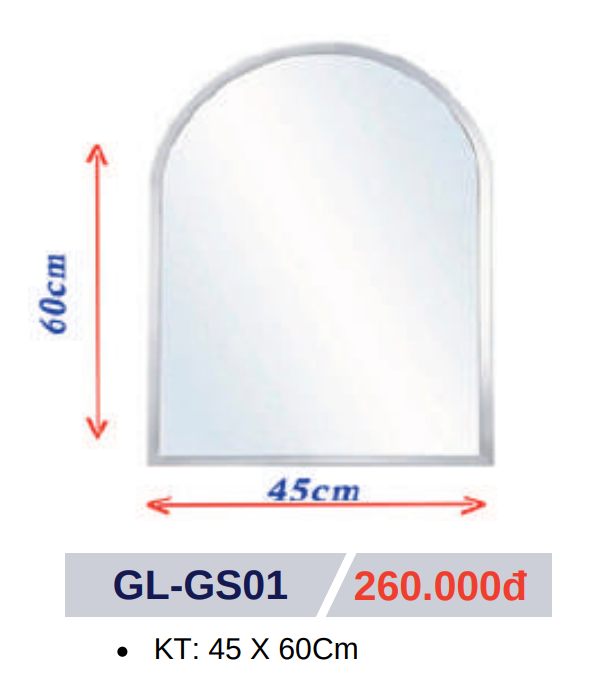 Gương thường GOLICAA GL-GS01
