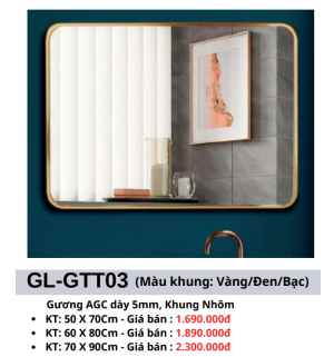 Gương cao cấp GOLICAA GL-GTT03 - 5