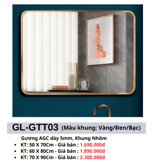 Gương cao cấp GOLICAA GL-GTT03 - 3