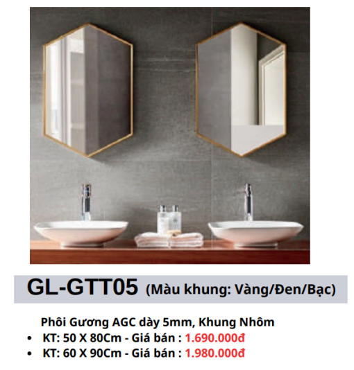 Gương cao cấp GOLICAA GL-GTT05 - 3