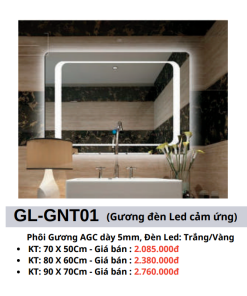 Gương đèn Led cảm ứng GOLICAA GL-GNT01 - 12 Gương đèn Led cảm ứng GOLICAA GL-GNT01 - 11