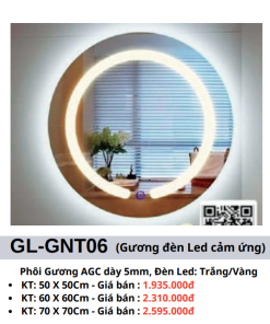 Gương đèn Led cảm ứng GOLICAA GL-GNT06 - 9