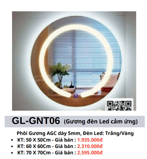 Gương đèn Led cảm ứng GOLICAA GL-GNT06 - 5