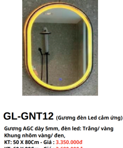 Gương đèn Led cảm ứng GOLICAA GL-GNT12 - 6 Gương đèn Led cảm ứng GOLICAA GL-GNT12 - 5