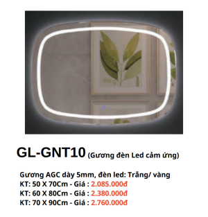 Gương đèn Led cảm ứng GOLICAA GL-GNT11 - 5
