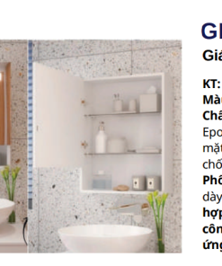 Tủ gương GOLICAA GL-TG01.T - 9