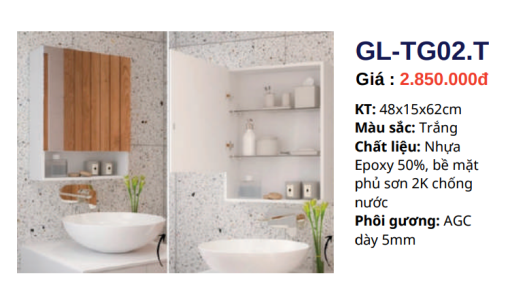 Tủ gương GOLICAA GL-TG02.T - 3