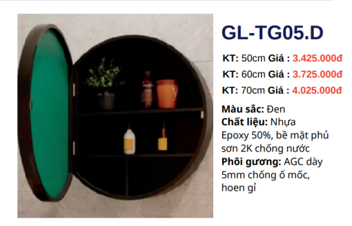 Tủ gương GOLICAA GL-TG05.D - 3