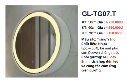 Tủ gương GOLICAA GL-TG07.T - 3