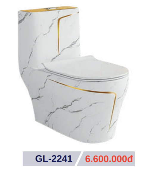 Bồn cầu liền khối GOLICAA GL-2241 - 5