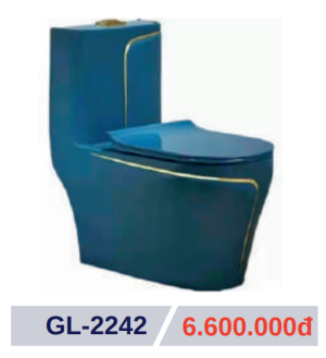 Bồn cầu liền khối GOLICAA GL-2242 - 9