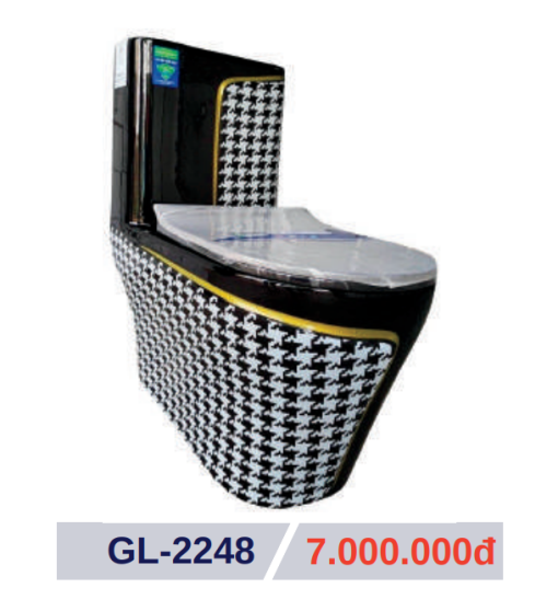 Bồn cầu liền khối GOLICAA GL-2248 - 5