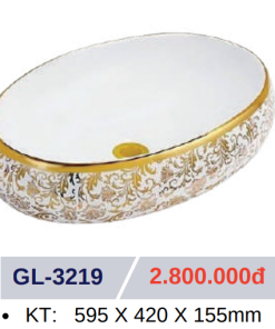 Lavabo sứ cao cấp GOLICAA GL-3219 - 10 Lavabo sứ cao cấp GOLICAA GL-3219 - 9