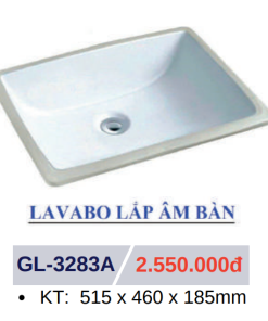 Lavabo sứ cao cấp GOLICAA GL-3283A - 8 Lavabo sứ cao cấp GOLICAA GL-3283A - 7
