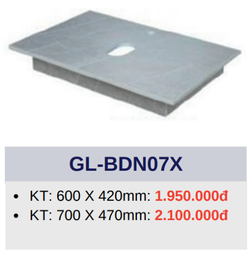 Bàn đá 1 tầng đặt lavabo GOLICAA GL-BDN07X - 3