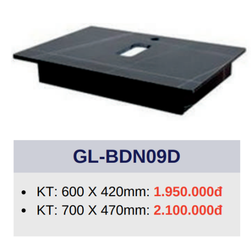 Bàn đá 1 tầng đặt lavabo GOLICAA GL-BDN09D - 3