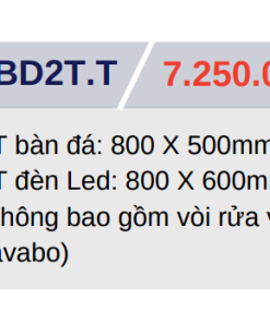 Bàn đá lavabo 2 tầng và gương đèn led GOLICAA GL-BD2T.T - 8 Bàn đá lavabo 2 tầng và gương đèn led GOLICAA GL-BD2T.T - 7