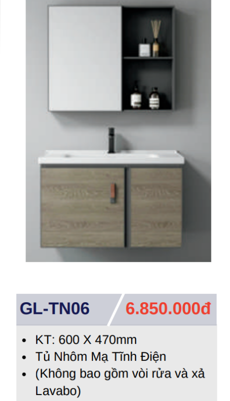 Tủ lavabo GOLICAA GL-TN06