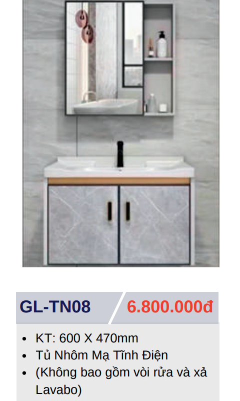 Tủ lavabo GOLICAA GL-TN08