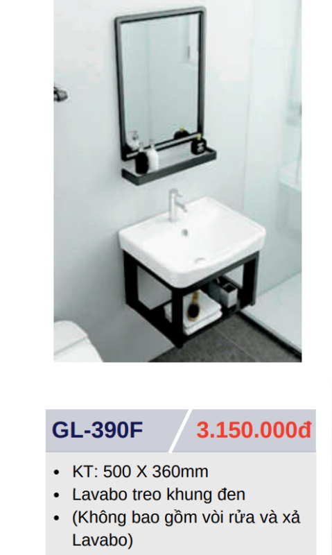 Tủ lavabo GOLICAA GL-390F
