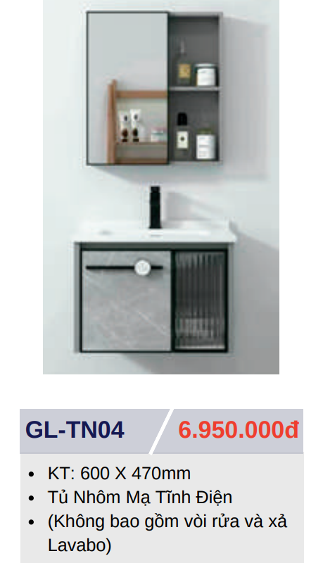 Tủ lavabo GOLICAA GL-TN04