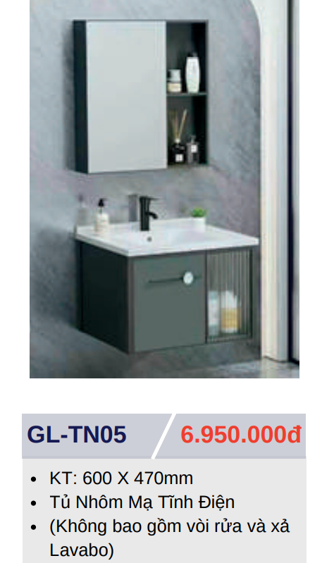 Tủ lavabo GOLICAA GL-TN05