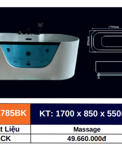 Bồn tắm GOLICAA GL-1785BK - 9