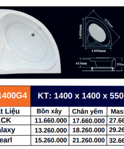 Bồn tắm GOLICAA GL-1400G4 - 9