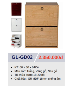 Tủ Giày Thông Minh 2 Tầng GOLICAA GL-GD02 - 7