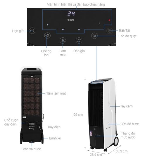 Quạt Điều Hòa Boss FEAB-110 - 3
