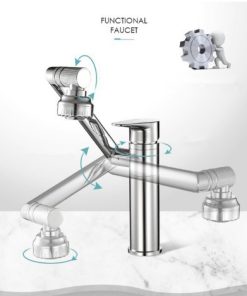 Vòi lavabo nóng lạnh GOLICAA GL-331S - 9