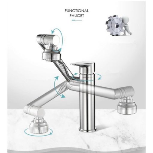 Vòi lavabo nóng lạnh GOLICAA GL-331S - 5