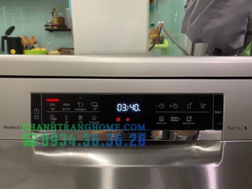 Máy Rửa Bát Bosch SMS6ZCI16E Series 6 Zeolith Nhập Khẩu Nguyên Chiếc Đức - 93