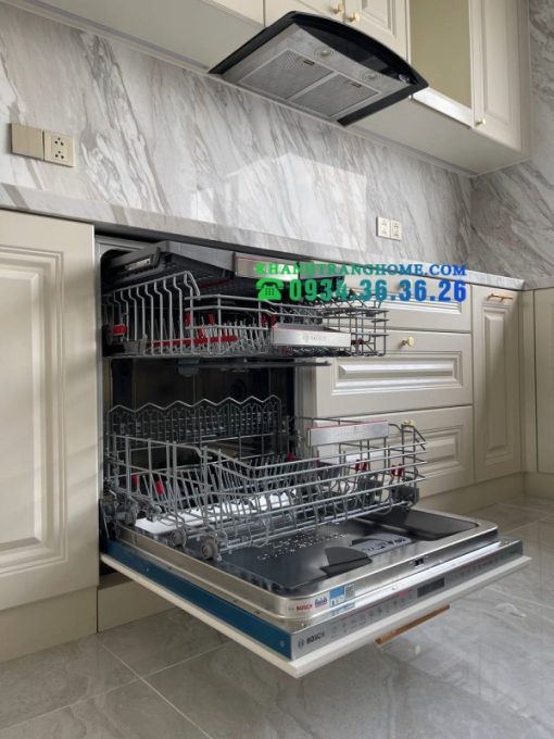 Máy Rửa Bát Âm Tủ Bosch SMV8TCX01E Seri 8 Nhập Khẩu Đức - 13