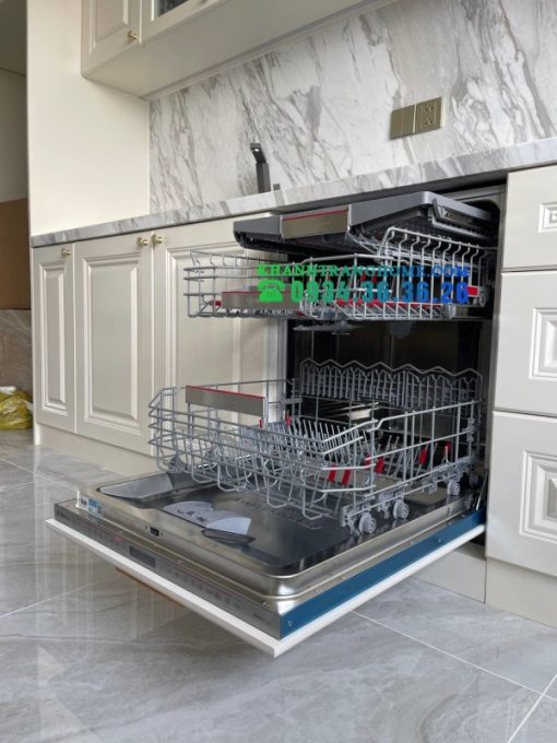 Máy Rửa Bát Âm Tủ Bosch SMV8TCX01E Seri 8 Nhập Khẩu Đức - 15