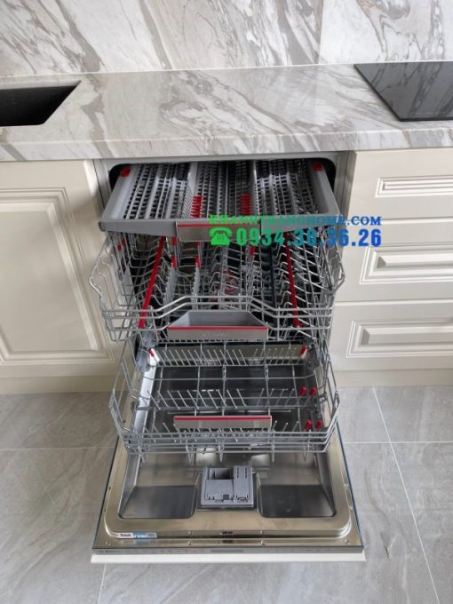 Máy Rửa Bát Âm Tủ Bosch SMV8TCX01E Seri 8 Nhập Khẩu Đức - 19