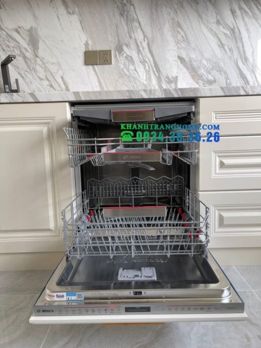 Máy Rửa Bát Âm Tủ Bosch SMV8TCX01E Seri 8 Nhập Khẩu Đức - 21