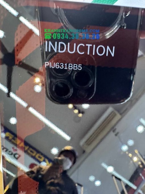 Bếp từ Bosch Serie 4 PIJ631BB5E 3 vùng nấu 7400W - 9
