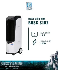 Quạt điều hòa Boss S102 - 14 lít - 100W
