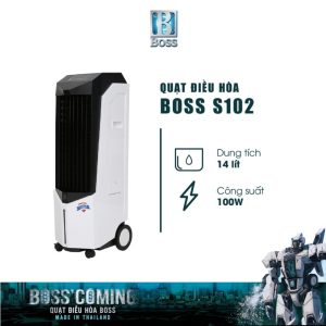 Quạt điều hòa Boss S102 - 14 lít - 100W - 37
