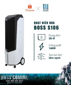 Quạt điều hòa Boss S106 - 28 lít - 160W