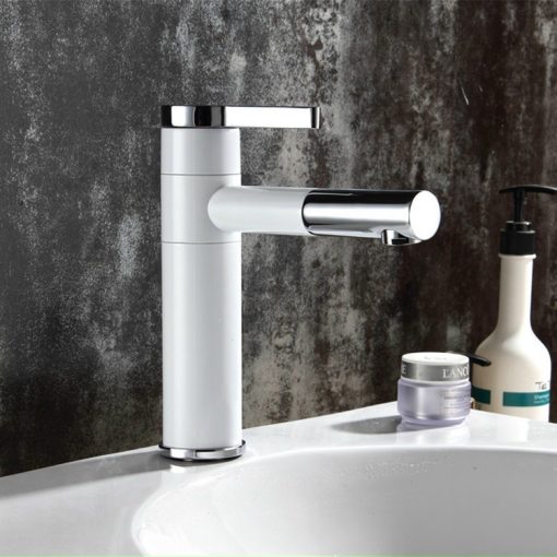 Vòi lavabo nóng lạnh GOLICAA GL-1017C - 5