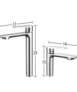 Vòi lavabo nóng lạnh GOLICAA GL-330C - 10 Vòi lavabo nóng lạnh GOLICAA GL-330C - 9