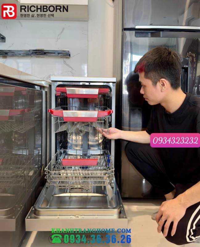 Máy rửa bát Richborn RDS4585EMS - 135 Máy rửa bát Richborn RDS4585EMS - 134