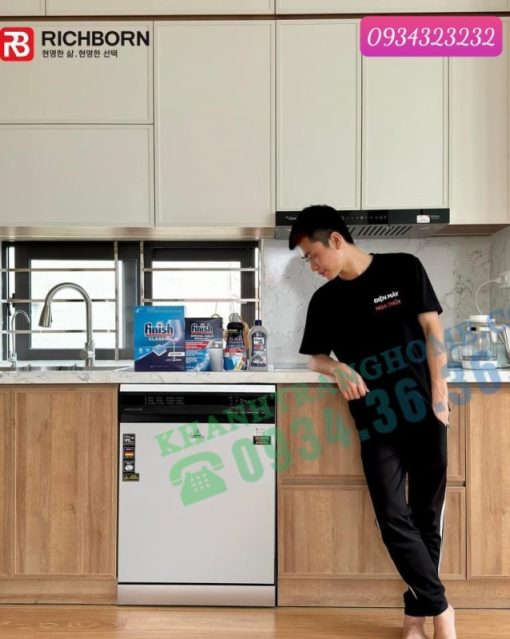 Máy rửa bát Richborn RDP6085SHS - 19