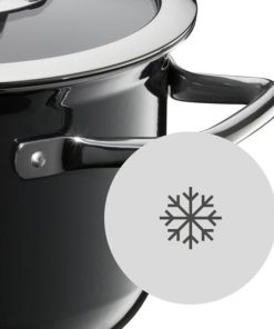 BỘ NỒI WMF FUSIONTEC COMPACT 3 MÓN ĐEN 0515615290 - 16 BỘ NỒI WMF FUSIONTEC COMPACT 3 MÓN ĐEN 0515615290 - 15