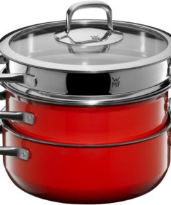 BỘ NỒI WMF FUSIONTEC COMPACT 3 MÓN ĐỎ 0515625290